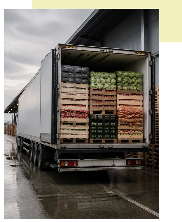 Перевозка плодоовощной продукции в Евпаторию по цене от 5267 р. | Агросервис-Евп