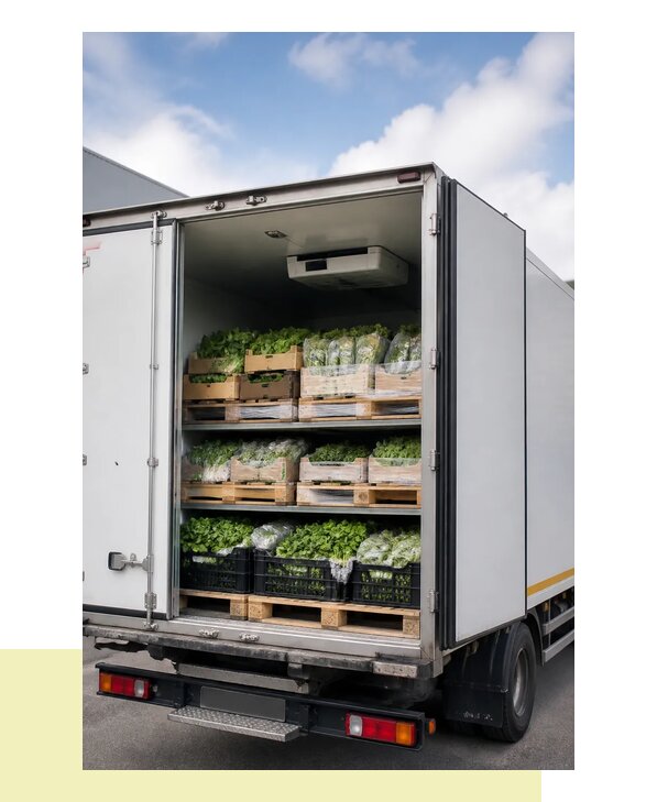Перевозка свежей зелени и пряных трав с доставкой в Евпаторию